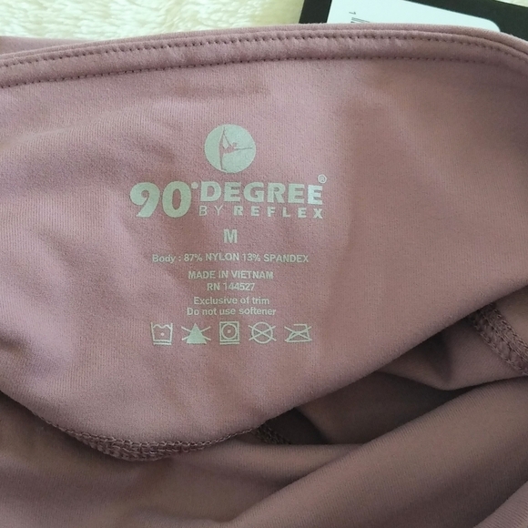 90 Degree🌡️By Reflex Ankle Length Leggings Sz M - Picture 5 of 10